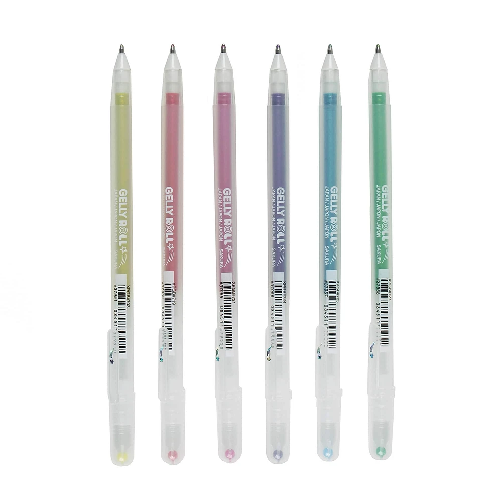 6 Packs: 6 ct. (36 total) Gelly Roll® Stardust® Galaxy Glitter Gel Pen Set