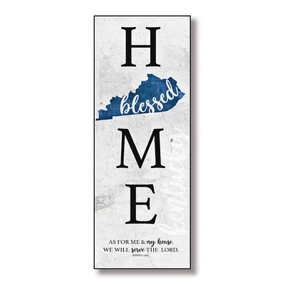Blessed Kentucky Home Wall Plaque