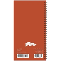 2024 3.5" x 6.5" Floral Punch Softcover Spiral Planner
