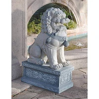 Design Toscano® 30" Giant Foo Dog of the Forbidden City Sculpture