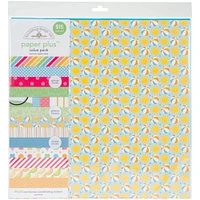 Doodlebug Design Inc.™ Summer 12" x 12" Paper Plus Value Pack, 8 Sheets