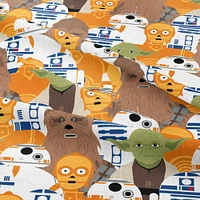 Star Wars™ Stacked Character Portraits Cotton Fabric