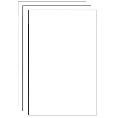 Pacon® Plastic Art Sheets, 3 Packs of 8