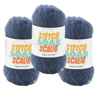 3 Pack Lion Brand® Stitch Soak Scrub Yarn