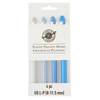 Plastic Crochet Hook Set by Loops & Threads®, L-P