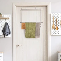 Household Essentials Metal Expandable Over the Door Drying Rack