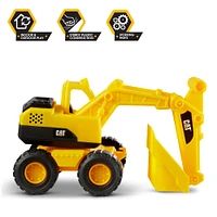 Funrise CAT® Tough Rigs Construction 15" Yellow Toy Excavator