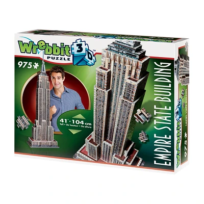 Wrebbit 3D Puzzle™ Empire State Building 975 Piece Puzzle