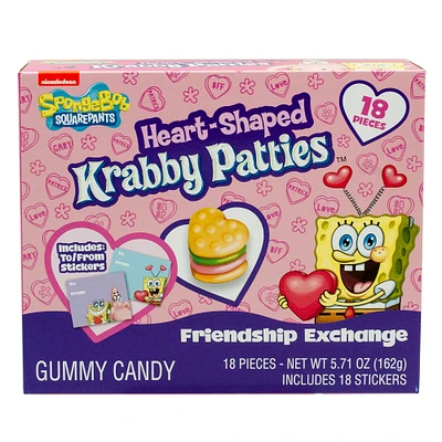 SpongeBob Square Pants Heart-Shaped Krabby Patties Friendship Exchange 