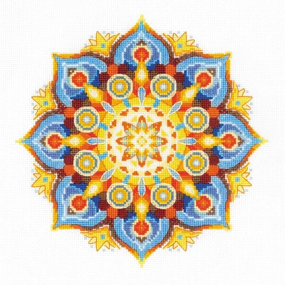 RIOLIS Energy Mandala Counted Cross Stitch Kit