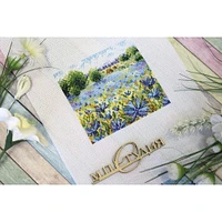 MP Studia Flower Field Cross Stitch Kit