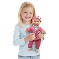 Little Darling 12" Soft Body Baby Doll With 6 Different Baby Sounds