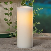 8 Pack: 4" x 10" LED Wax Pillar Candle by Ashland®