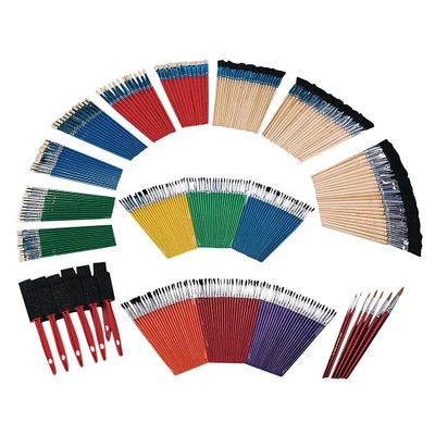 S&S® Worldwide Paintbrush Starter Pack