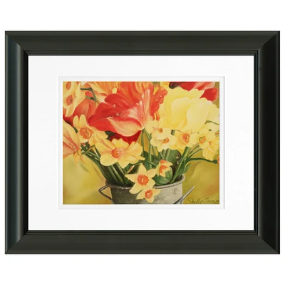 Timeless Frames® Red & Yellow Floral Framed Wall Art