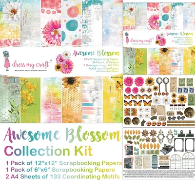 Dress My Craft® Awesome Blossom Collection Kit