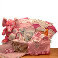 Precious Petals Pink Deluxe Moses Carrier