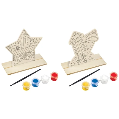 Patriotic Painting Craft Kits, 6ct.