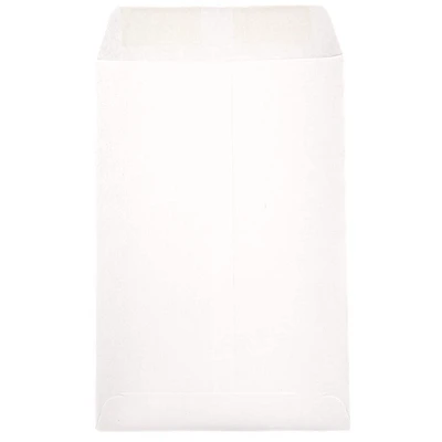 JAM Paper 6" x 9" White Open End Catalog Commercial Envelopes