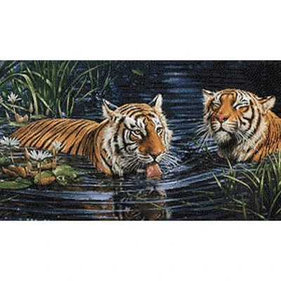 Crafting Spark Tigers Diamond Painting Kit