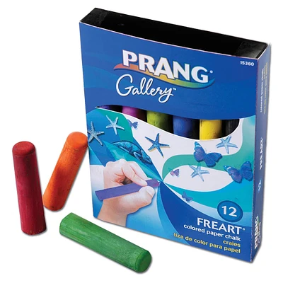 6 Packs: 12 ct. (72 total) Prang® Freart® Paper Chalk Set