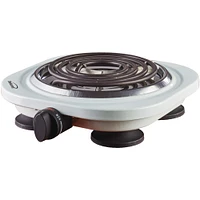 Brentwood White 1000W Double Electric Burner