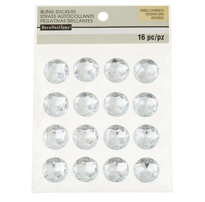 Clear Large Rhinestone Stickers by Recollections™