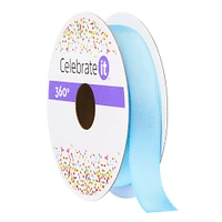 5/8" Satin Light Blue Ribbon by Celebrate It® 360°™