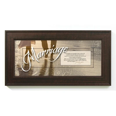 Marriage: Lord Help Us Framed Wall Art