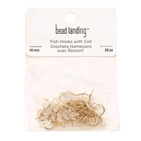 Earring Fish Hooks with Coils by Bead Landing