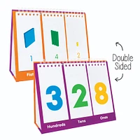 Junior Learning® Base Ten Educational Flip Card Set