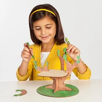 6 Pack: Creativity for Kids® Build & Grow Tree House Kit