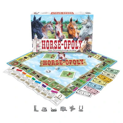 Late For The Sky Horse-Opoly™ Board Game