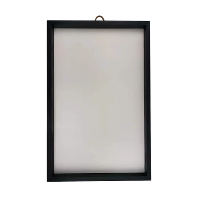 11" x 17" White Plaque with Frame by Make Market