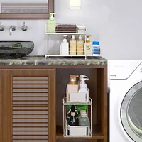 NEX™ 2-Tier Under Sink Cabinet Organizer with Sliding Basket Drawer