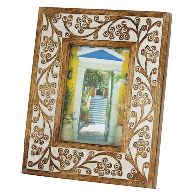 2 Pack Brown Mango Wood Natural 9" x 11" Frame