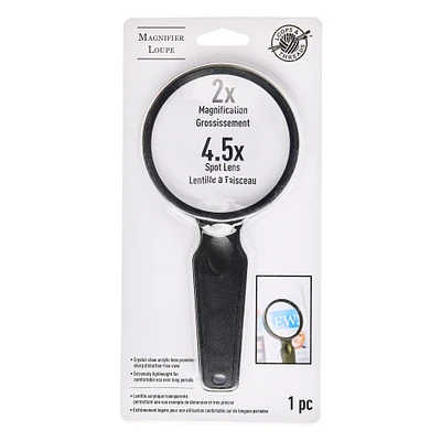 2x to 4.5x Bifocal Lens Hand Magnifier by Loops & Threads®