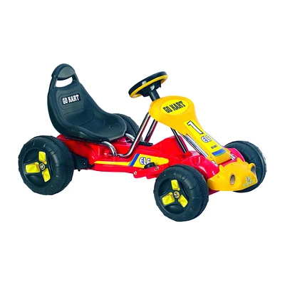 Toy Time Red Battery Powered Ride-On Go-Kart