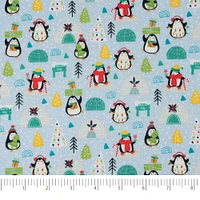 SINGER Christmas Holiday Cheer Snowmen Cotton Fabric