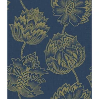 RoomMates Batik Jacobean Peel & Stick Wallpaper