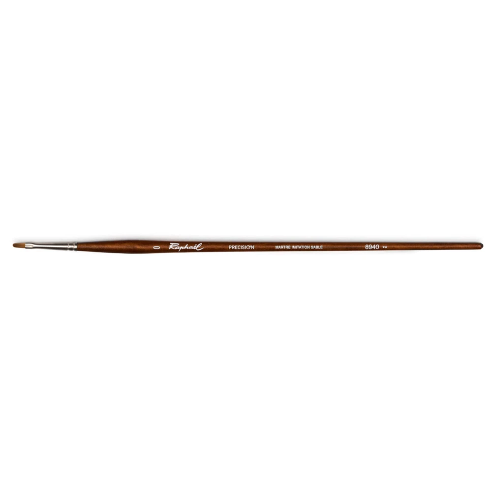 6 Pack: Raphaël Precision Long Handle Filbert Brush