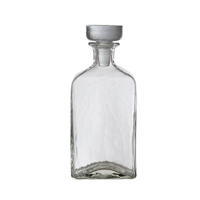 9.5" Clear Glass Decanter