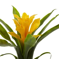 Yellow Bromeliad Flower, 6ct.
