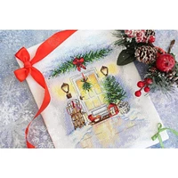 Christmas Door Cross Stitch Kit