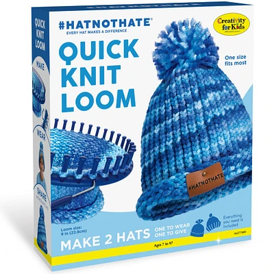 6 Pack: Creativity for Kids® Hat Not Hate Quick Knit Loom Kit