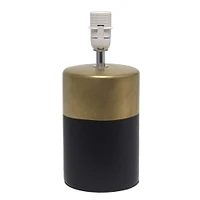 Simple Designs Two Toned Basics Table Lamp