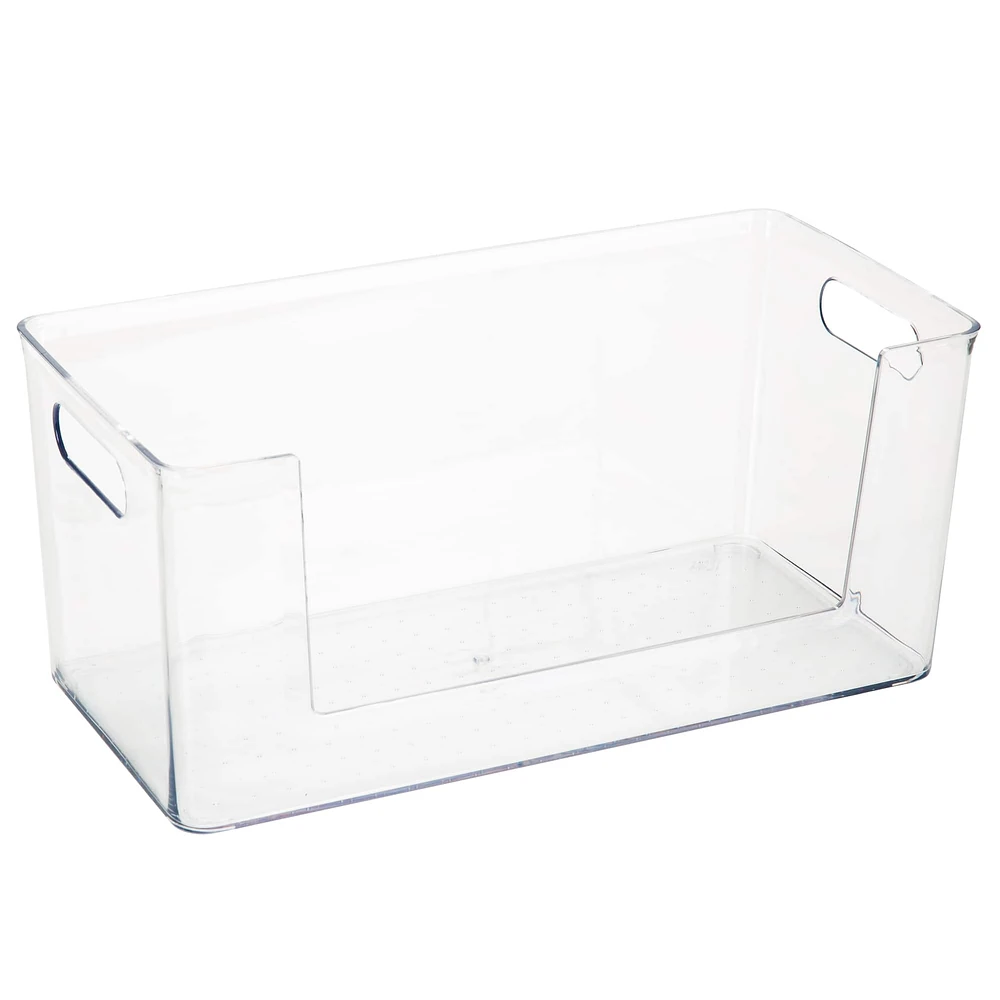 Simplify Rectangular Open Front Organizer Bin