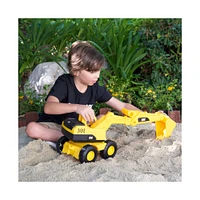 Funrise CAT® Tough Rigs Construction 15" Yellow Toy Excavator