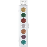 Craf-T No.1 Metallic 7 Color Rub-On Paint Palette