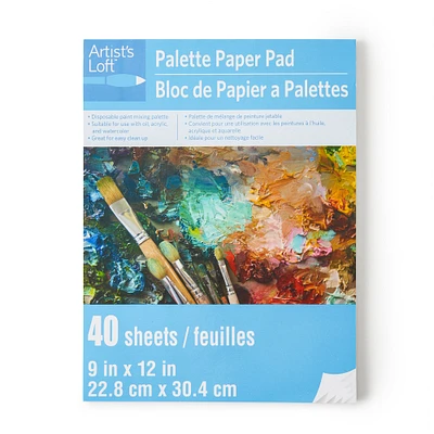 Paper Palette Pad by Artist's Loft®, 9" x 12"